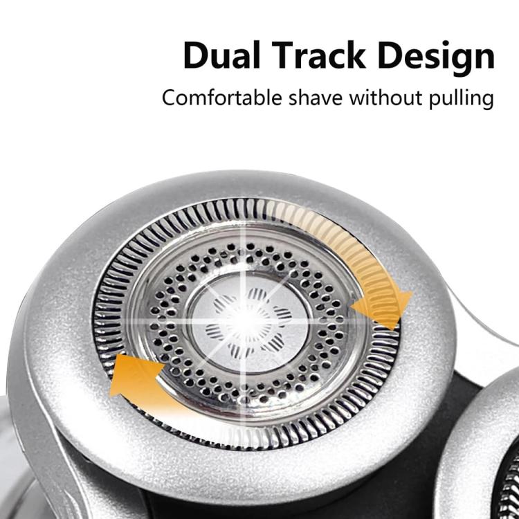 Razor Shaver Blade Head for Philips SH98 SP9860 SP9863 SP9880 9000  - Silver