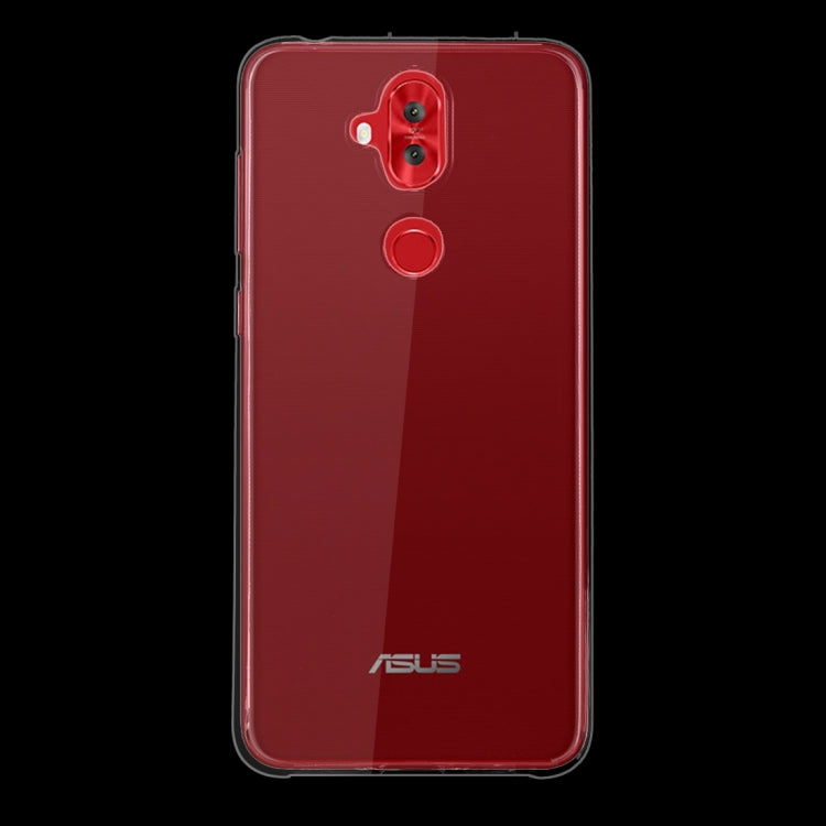 For Asus Zenfone 5 Lite ZC600KL 0.75mm Ultra-thin Transparent TPU Protective Case (Transparent)