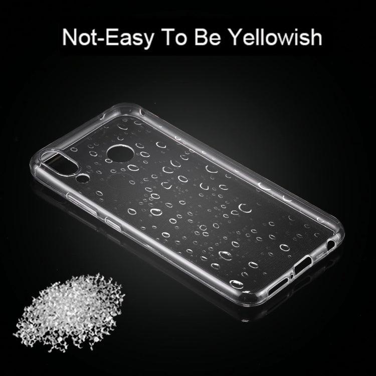 50 PCS for Asus Zenfone 5 ZE620KL 0.75mm Ultra-thin Transparent TPU Protective Case