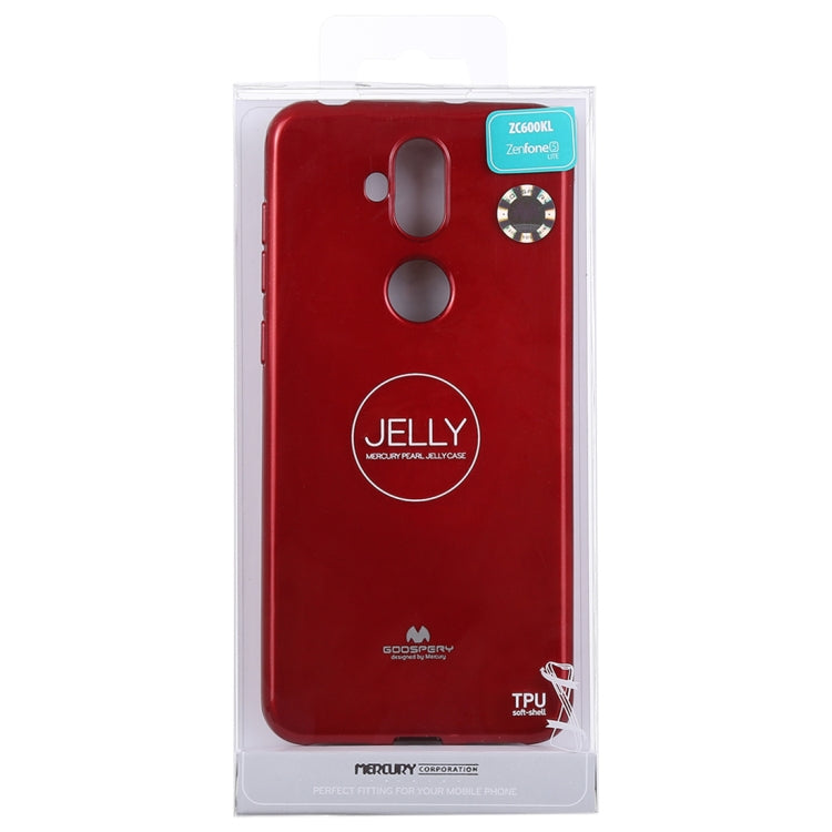 GOOSPERY MERCURY PEARL JELLY TPU Case for Asus Zenfone 5 Lite ZC600KL