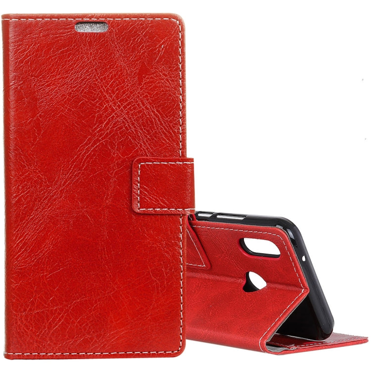 For Asus Zenfone  5 ZE620KL / 5z ZS620KL  Retro Crazy Horse Texture Horizontal Flip Leather Case with Holder & Card Slots & Wallet & Photo Frame