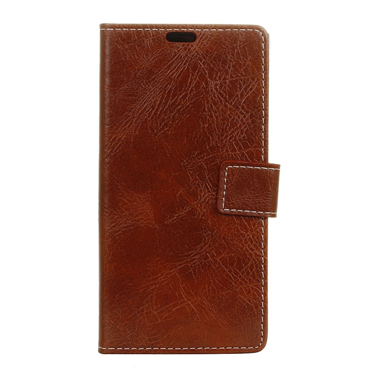 For Asus Zenfone  5 ZE620KL / 5z ZS620KL  Retro Crazy Horse Texture Horizontal Flip Leather Case with Holder & Card Slots & Wallet & Photo Frame