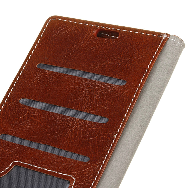 For Asus Zenfone  5 ZE620KL / 5z ZS620KL  Retro Crazy Horse Texture Horizontal Flip Leather Case with Holder & Card Slots & Wallet & Photo Frame