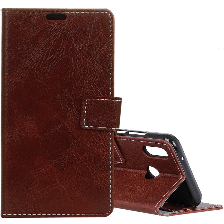 For Asus Zenfone  5 ZE620KL / 5z ZS620KL  Retro Crazy Horse Texture Horizontal Flip Leather Case with Holder & Card Slots & Wallet & Photo Frame