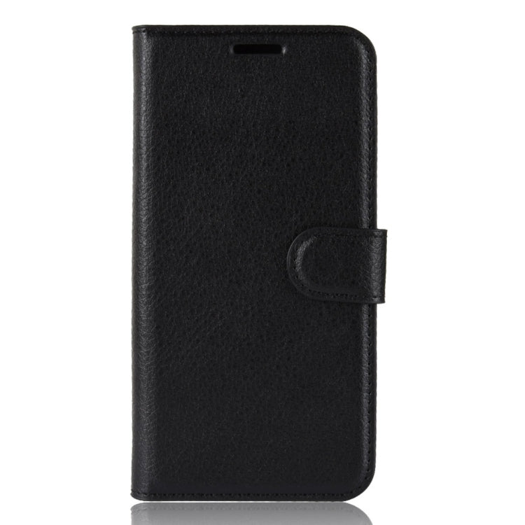 For Asus Zenfone Max (M1) ZB555KL Litchi Texture Horizontal Flip Leather Case with Wallet & Holder & Card Slots