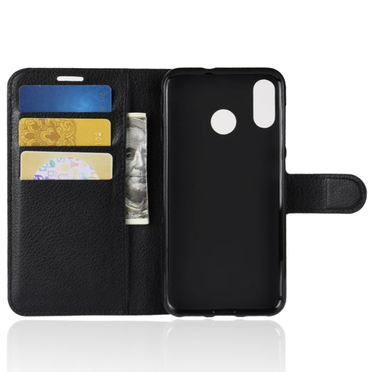 For Asus Zenfone Max (M1) ZB555KL Litchi Texture Horizontal Flip Leather Case with Wallet & Holder & Card Slots