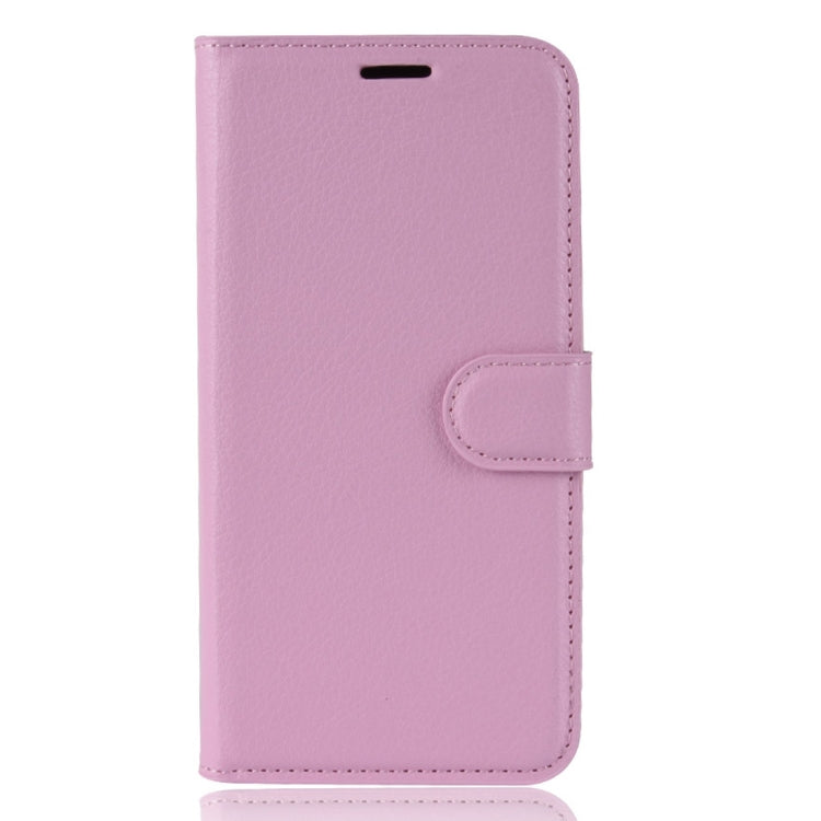For Asus Zenfone Max (M1) ZB555KL Litchi Texture Horizontal Flip Leather Case with Wallet & Holder & Card Slots
