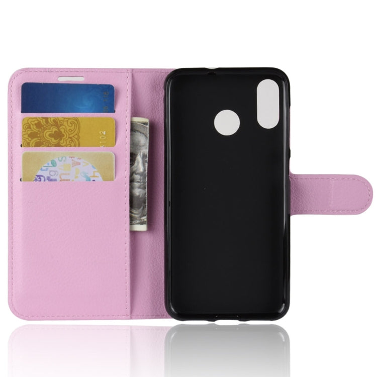 For Asus Zenfone Max (M1) ZB555KL Litchi Texture Horizontal Flip Leather Case with Wallet & Holder & Card Slots