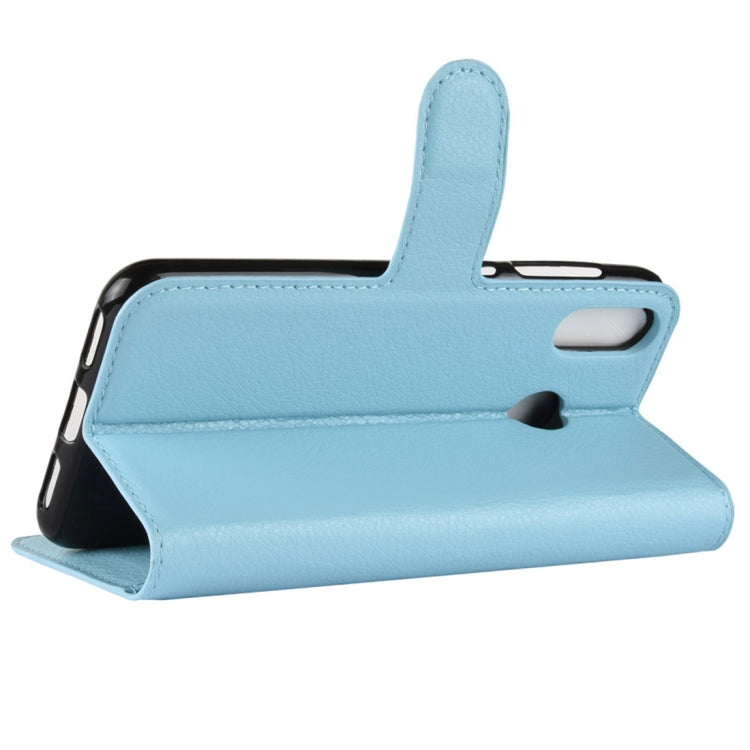 For Asus Zenfone Max (M1) ZB555KL Litchi Texture Horizontal Flip Leather Case with Wallet & Holder & Card Slots