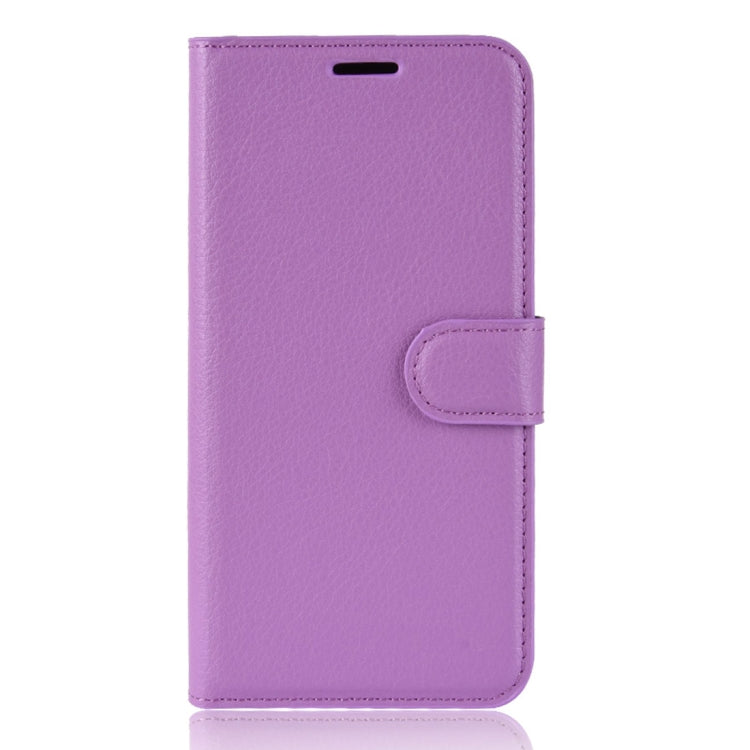 For Asus Zenfone Max (M1) ZB555KL Litchi Texture Horizontal Flip Leather Case with Wallet & Holder & Card Slots