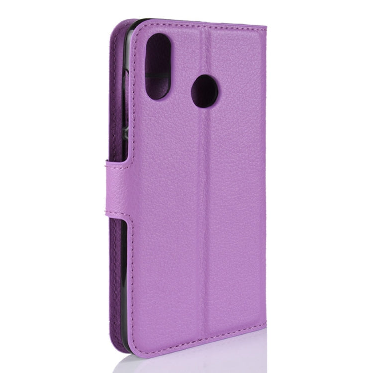 For Asus Zenfone Max (M1) ZB555KL Litchi Texture Horizontal Flip Leather Case with Wallet & Holder & Card Slots