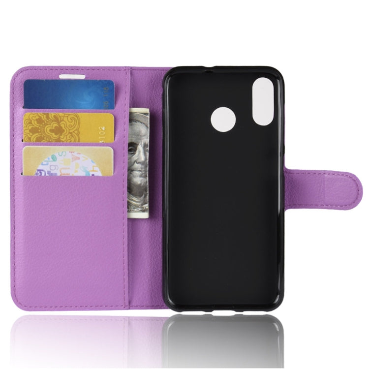 For Asus Zenfone Max (M1) ZB555KL Litchi Texture Horizontal Flip Leather Case with Wallet & Holder & Card Slots