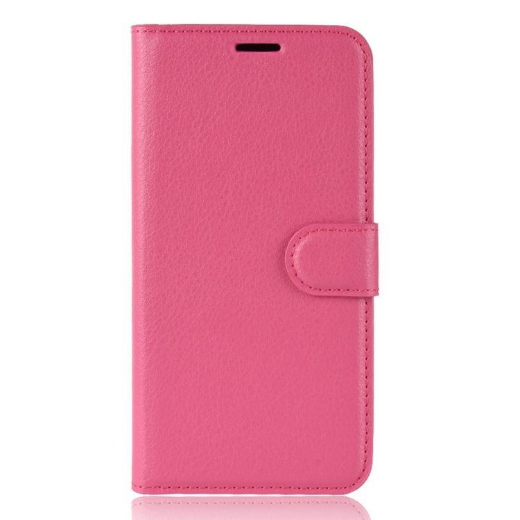 For Asus Zenfone Max (M1) ZB555KL Litchi Texture Horizontal Flip Leather Case with Wallet & Holder & Card Slots
