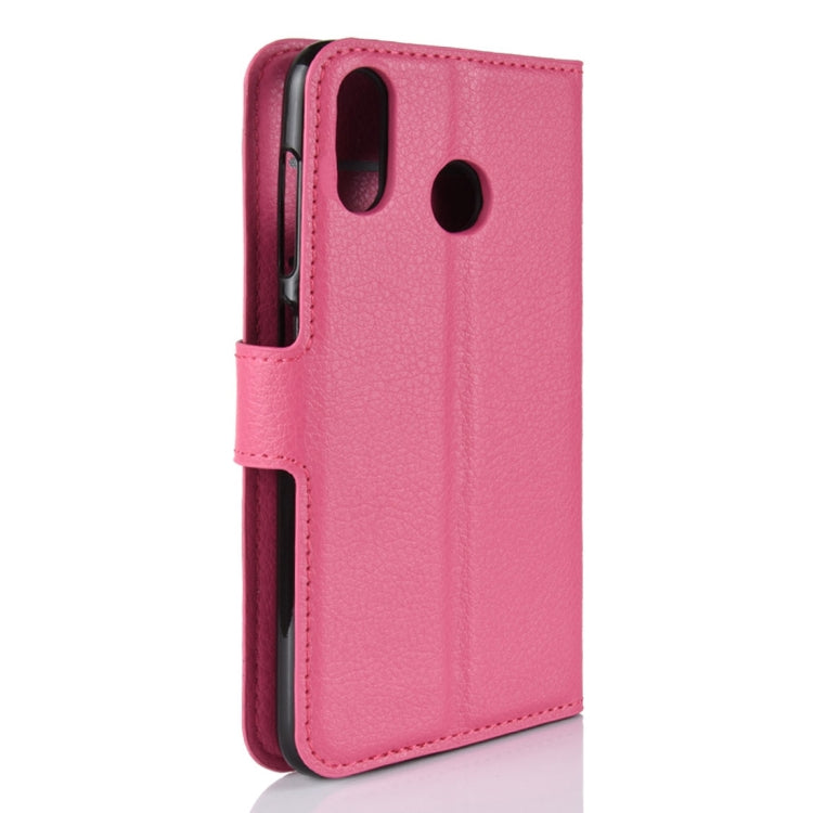 For Asus Zenfone Max (M1) ZB555KL Litchi Texture Horizontal Flip Leather Case with Wallet & Holder & Card Slots
