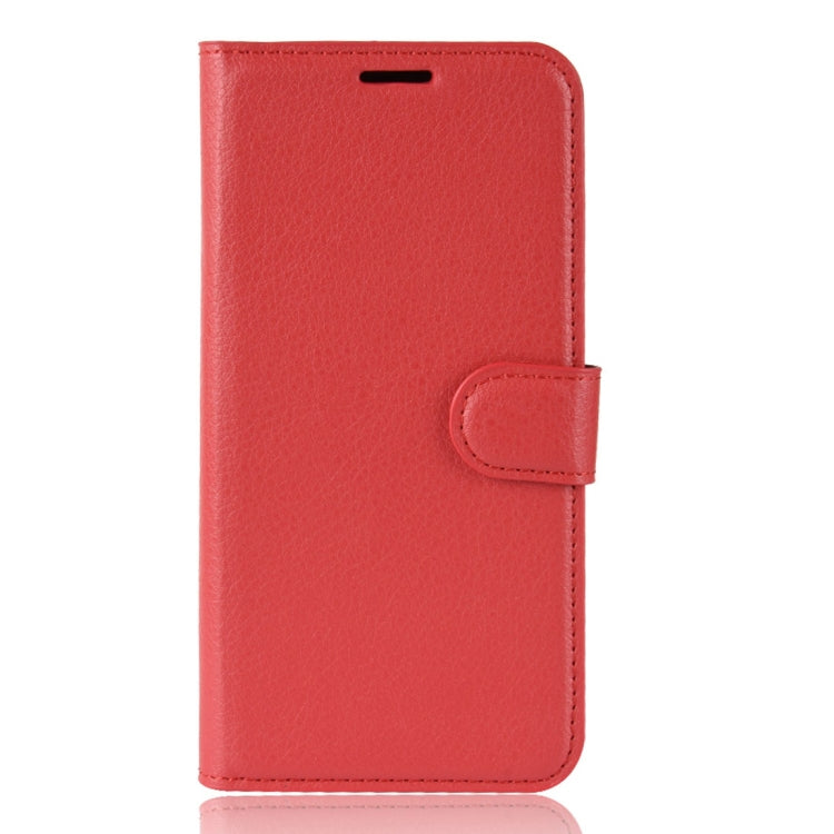 For Asus Zenfone Max (M1) ZB555KL Litchi Texture Horizontal Flip Leather Case with Wallet & Holder & Card Slots