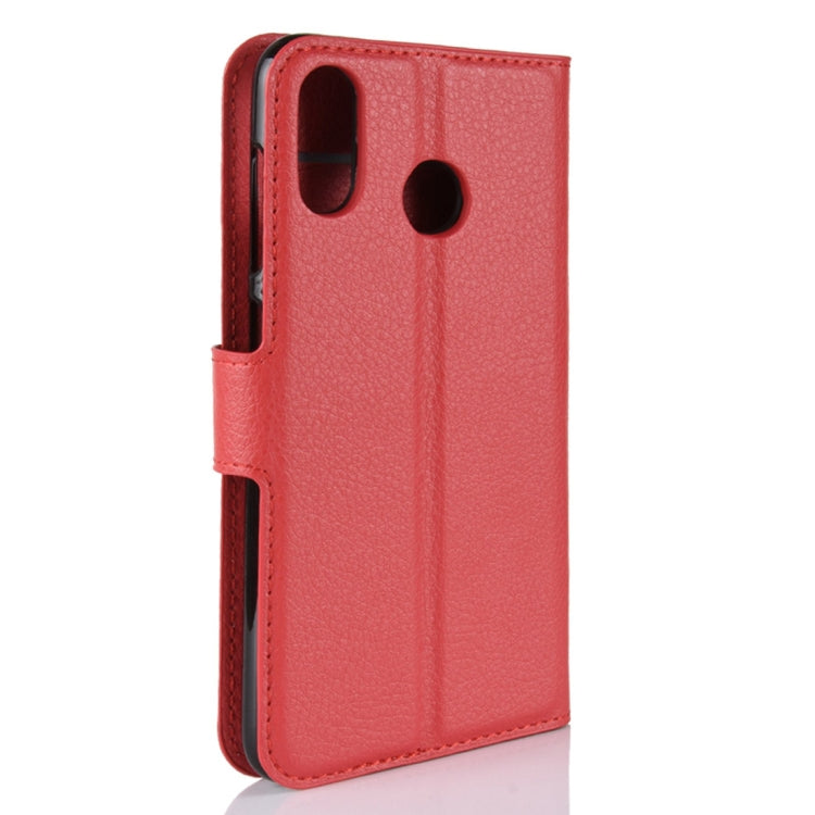 For Asus Zenfone Max (M1) ZB555KL Litchi Texture Horizontal Flip Leather Case with Wallet & Holder & Card Slots