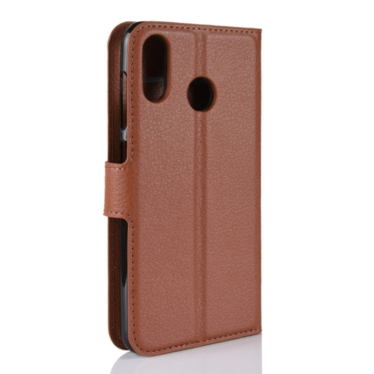 For Asus Zenfone Max (M1) ZB555KL Litchi Texture Horizontal Flip Leather Case with Wallet & Holder & Card Slots