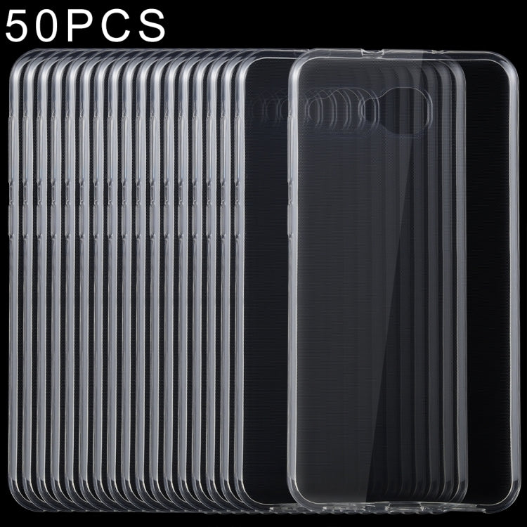 50 PCS 0.75mm Transparent TPU Case for ASUS ZenFone 4 Selfie ZD553KL