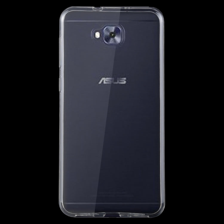 50 PCS 0.75mm Transparent TPU Case for ASUS ZenFone 4 Selfie ZD553KL