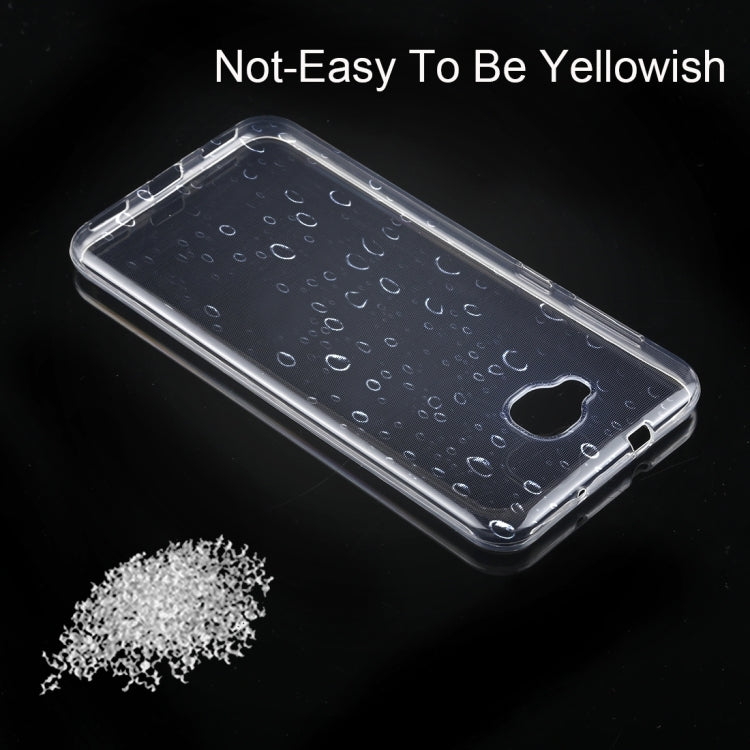 50 PCS 0.75mm Transparent TPU Case for ASUS ZenFone 4 Selfie ZD553KL