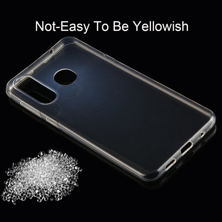 50 PCS 0.75mm Ultrathin Transparent TPU Soft Protective Case for Asus Zenfone Max Pro (M2) ZB631KL