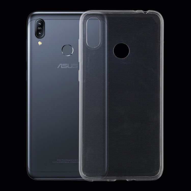 0.75mm Ultrathin Transparent TPU Soft Protective Case for  Asus Zenfone Max Pro (M2) ZB633KL
