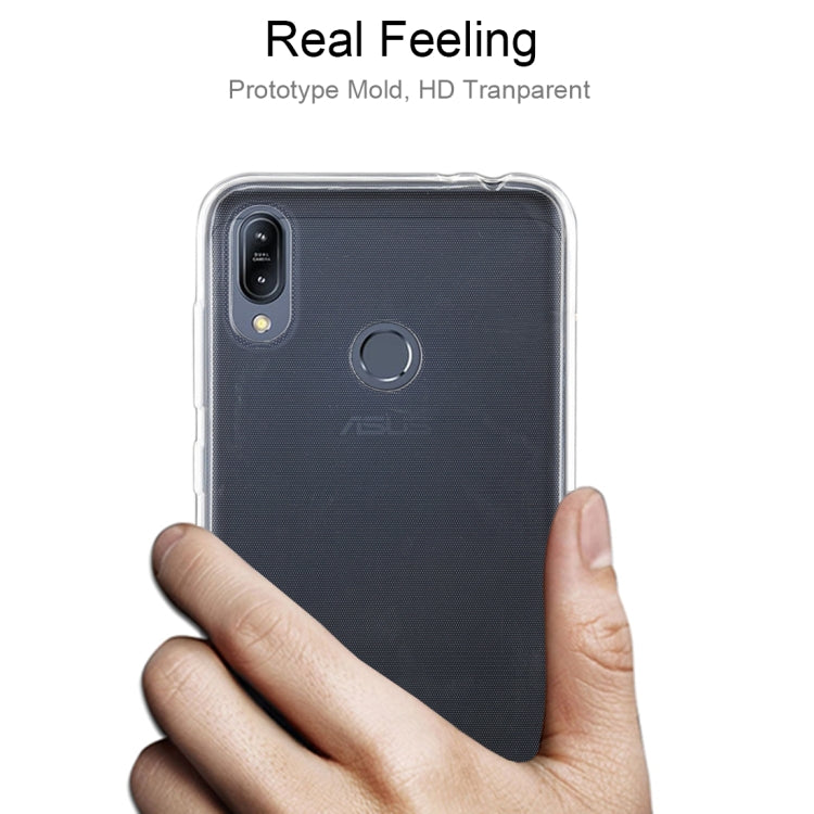 0.75mm Ultrathin Transparent TPU Soft Protective Case for  Asus Zenfone Max Pro (M2) ZB633KL