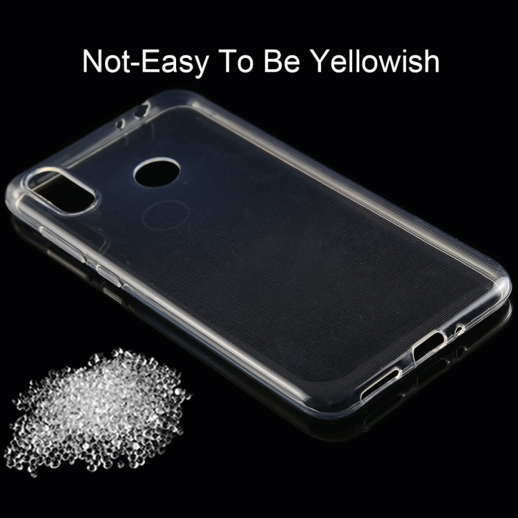0.75mm Ultrathin Transparent TPU Soft Protective Case for  Asus Zenfone Max Pro (M2) ZB633KL