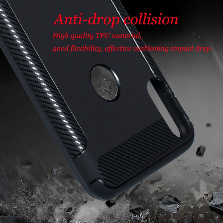 Carbon Fiber Anti-slip TPU Protective Case for ASUS ZB631kl