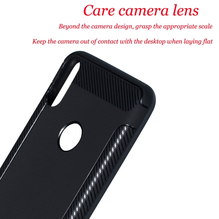 Carbon Fiber Anti-slip TPU Protective Case for ASUS ZB631kl