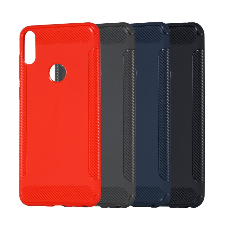 Carbon Fiber Anti-slip TPU Protective Case for ASUS ZB631kl
