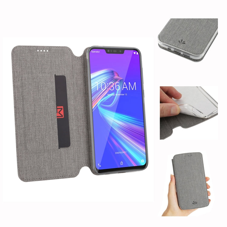 ViLi DMX Multifunctional Horizontal Flip Leather Case for Asus Zenfone Max (M2) ZB633KL, with Card Slot & Holder