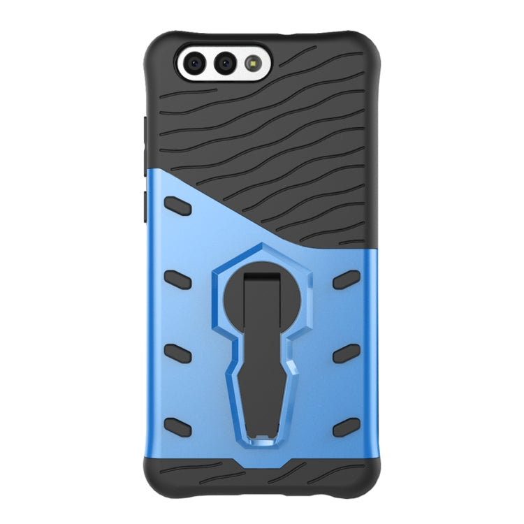 For Asus  Zenfone 4 (ZE554KL) PC + TPU Dropproof Sniper Hybrid Protective Back Cover Case with 360 Degree Rotation Holder