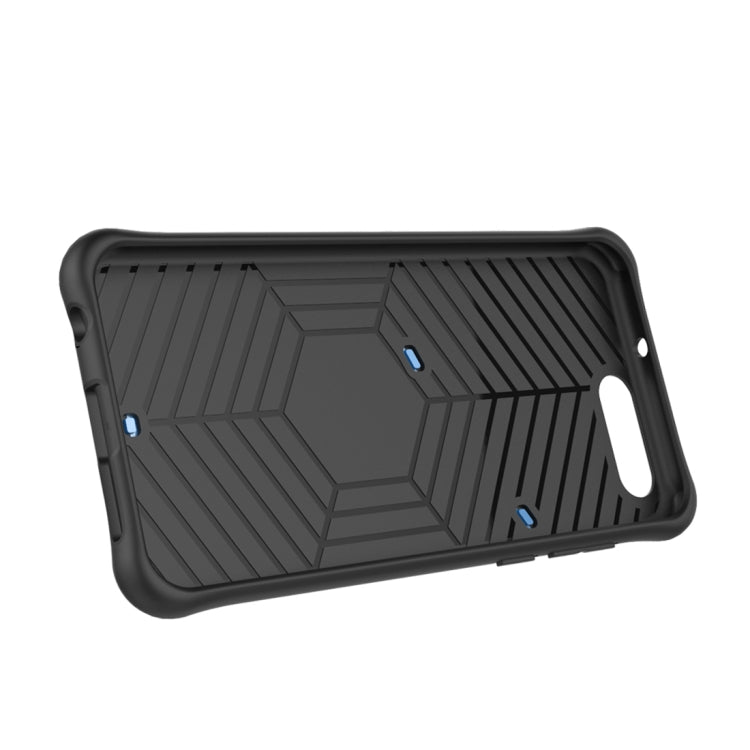 For Asus  Zenfone 4 (ZE554KL) PC + TPU Dropproof Sniper Hybrid Protective Back Cover Case with 360 Degree Rotation Holder