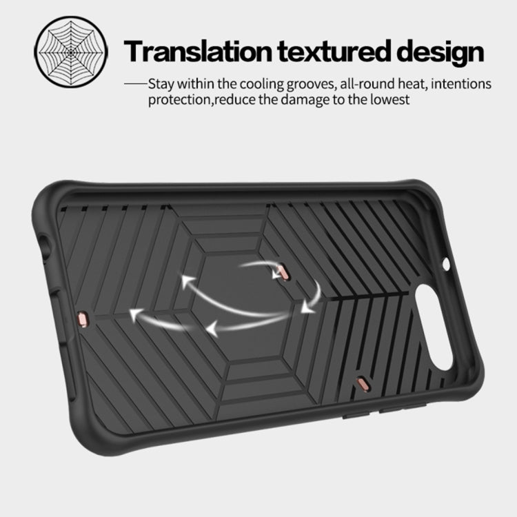 For Asus  Zenfone 4 (ZE554KL) PC + TPU Dropproof Sniper Hybrid Protective Back Cover Case with 360 Degree Rotation Holder