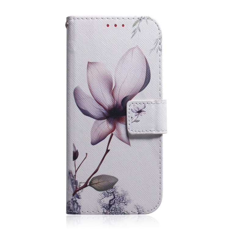 Magnolia Flower Pattern Coloured Drawing Horizontal Flip Leather Case for Asus Zenfone Max (M1) ZB555KL, with Holder & Card Slots & Wallet