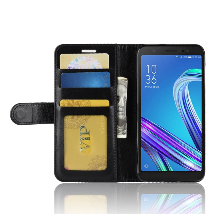 Crazy Horse Texture Horizontal Flip Leather Case for Asus ZenFone Live (L1) ZA550KL, with Wallet & Holder & Card Slots