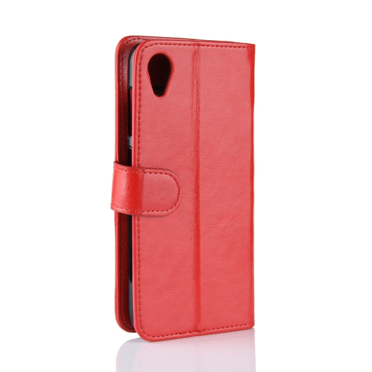 Crazy Horse Texture Horizontal Flip Leather Case for Asus ZenFone Live (L1) ZA550KL, with Wallet & Holder & Card Slots