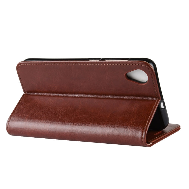 Crazy Horse Texture Horizontal Flip Leather Case for Asus ZenFone Live (L1) ZA550KL, with Wallet & Holder & Card Slots