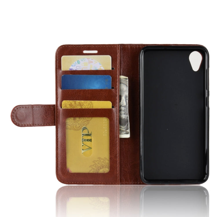 Crazy Horse Texture Horizontal Flip Leather Case for Asus ZenFone Live (L1) ZA550KL, with Wallet & Holder & Card Slots