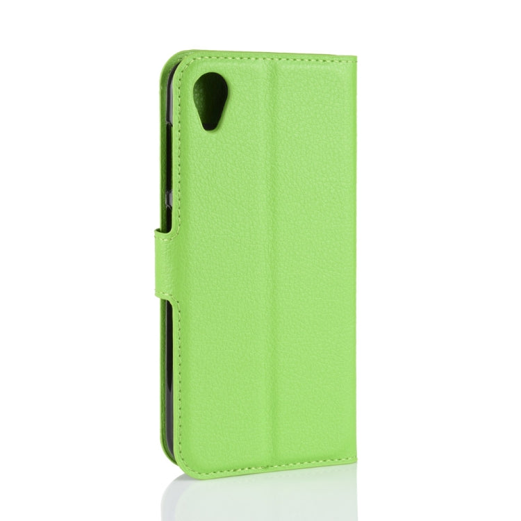 Litchi Texture Horizontal Flip Leather Case for  Asus ZenFone Live (L1) ZA550KL, with Wallet & Holder & Card Slots