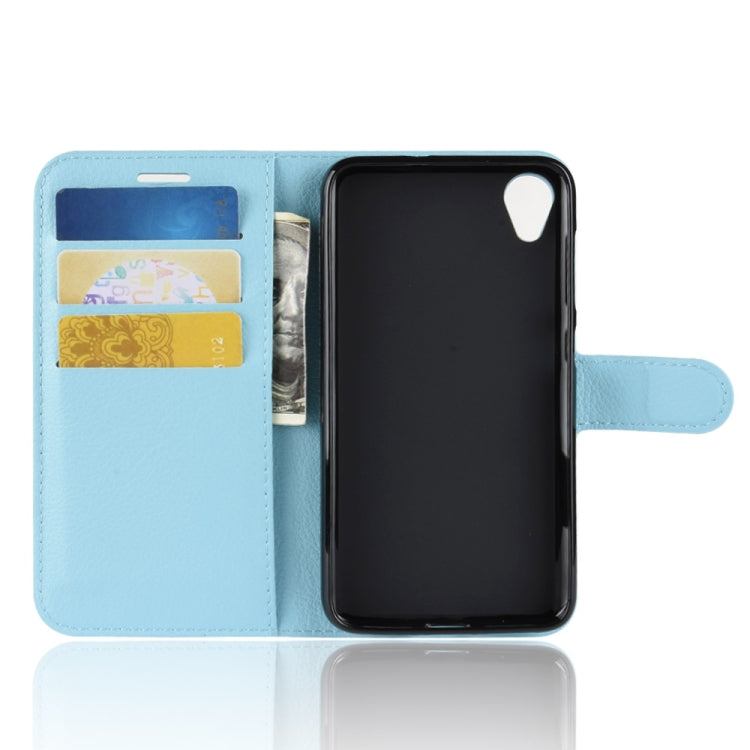 Litchi Texture Horizontal Flip Leather Case for  Asus ZenFone Live (L1) ZA550KL, with Wallet & Holder & Card Slots