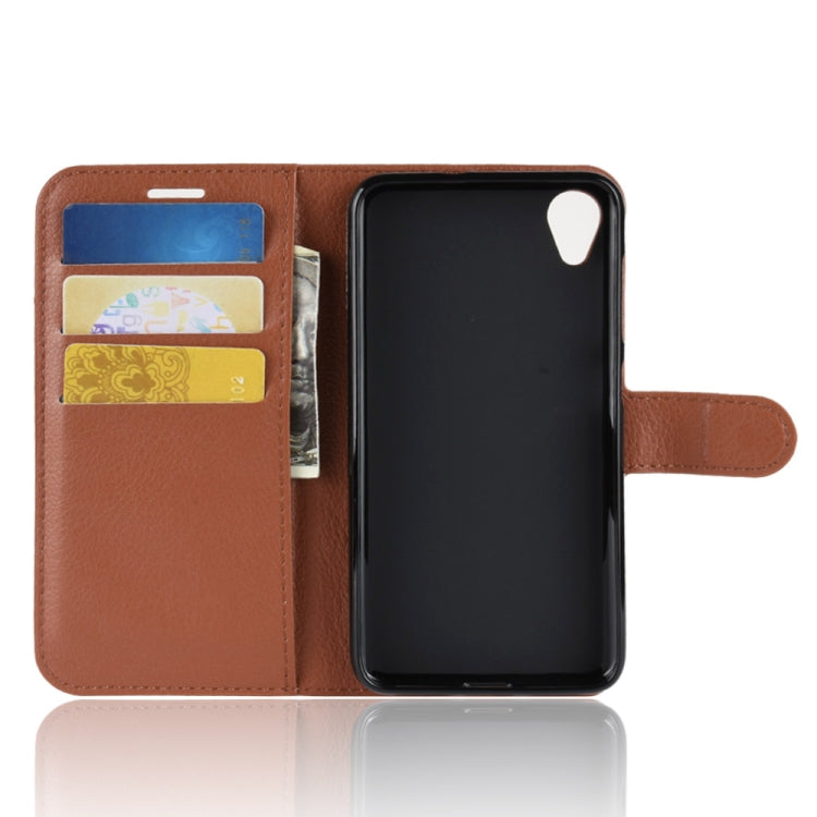 Litchi Texture Horizontal Flip Leather Case for  Asus ZenFone Live (L1) ZA550KL, with Wallet & Holder & Card Slots