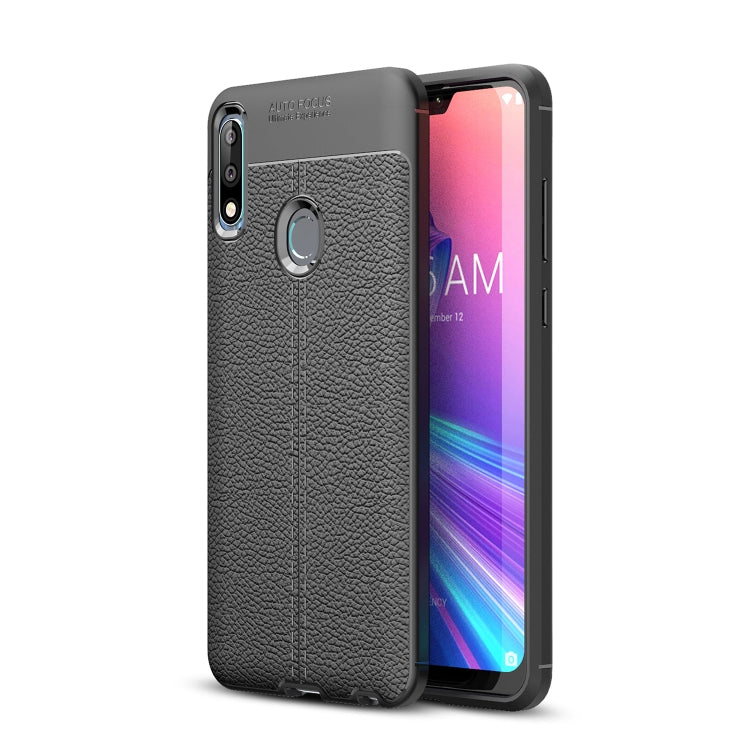 Litchi Texture TPU Shockproof Case for ASUS Zenfone Max Pro(M2)