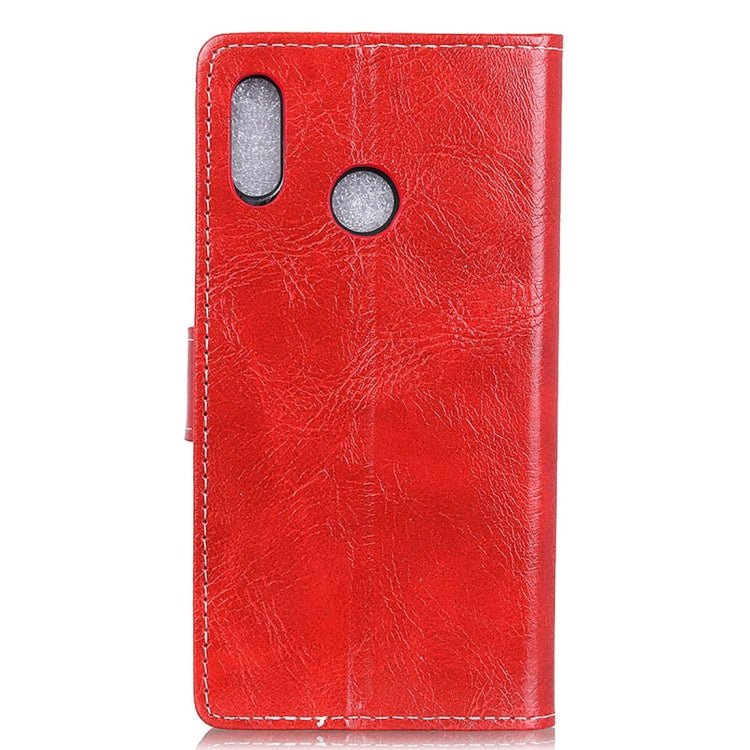 For Asus Zenfone Max (M1) ZB555KL Retro Crazy Horse Texture Horizontal Flip Leather Case with Holder & Card Slots & Wallet & Photo Frame