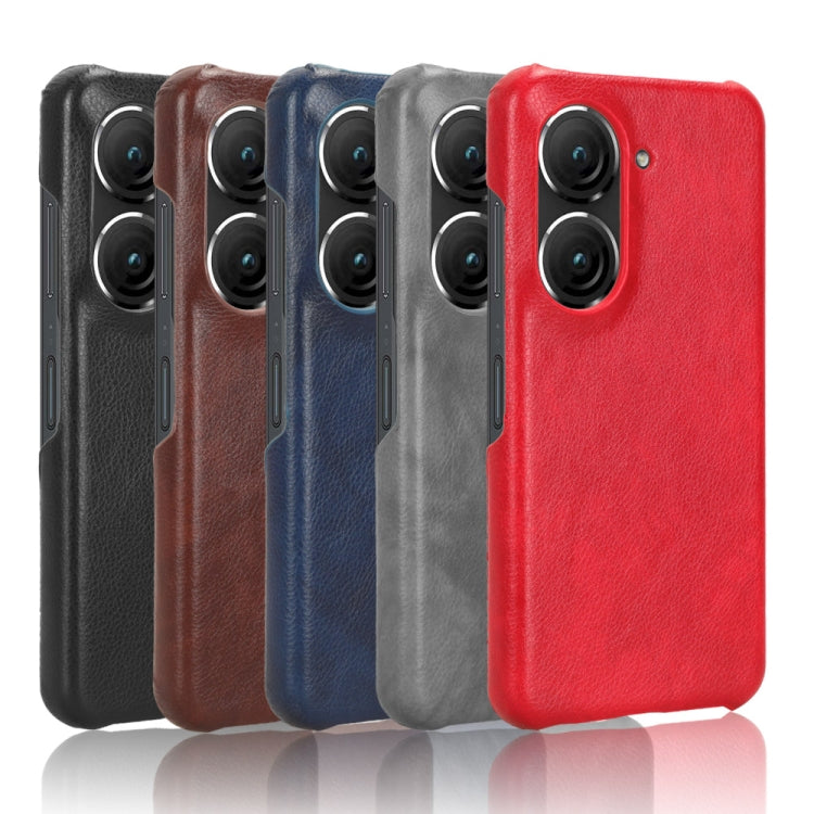 For ASUS Zenfone 9 Litchi Texture Back Cover Phone Case
