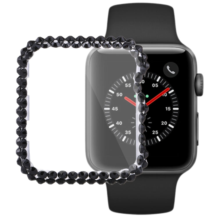 For Apple Watch Series 3 & 2 42mm PC Diamond Watch Protective Shell Case