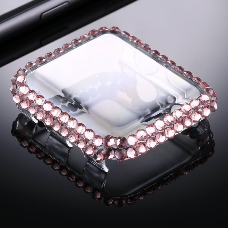 For Apple Watch Series 3 & 2 42mm PC Diamond Watch Protective Shell Case