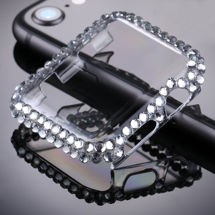 For Apple Watch Series 3 & 2 42mm PC Diamond Watch Protective Shell Case