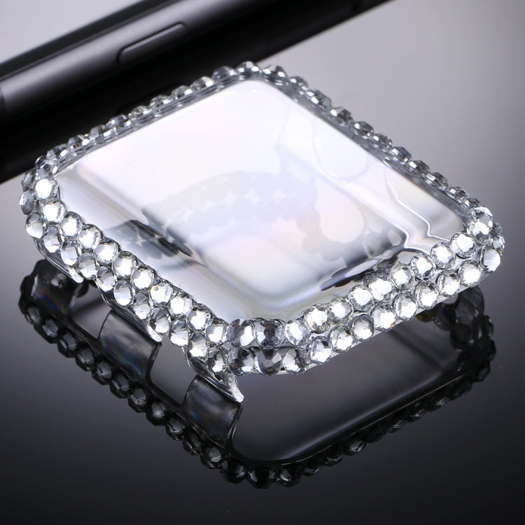 For Apple Watch Series 3 & 2 42mm PC Diamond Watch Protective Shell Case